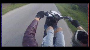 Как я обкатываю 72сс Kiyoshi на Yamaha Jog 3kj и немного станта)