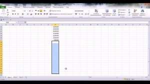 Советы по работе в EXCEL 2010. Перевод формата времени в числовой формат