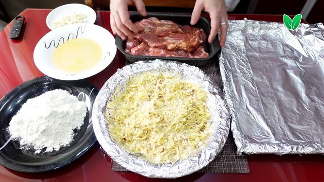 Супер панировка! Свиная шея в духовке | Pork neck in the oven, breaded