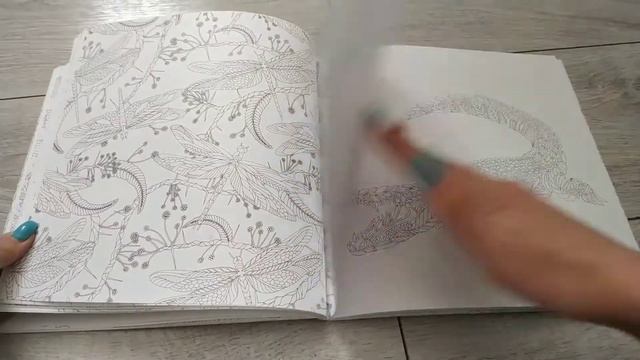 Обзор раскраски Милли Маротта ,,Первозданная красота,, смотреть онлайн