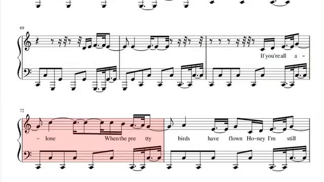 ABBA Medley Piano Sheet  MusicTutorial