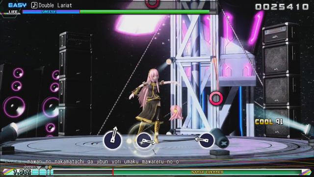 Hatsune Miku: Project DIVA Future Tone - Double Lariat (gameplay. Easy) смотреть онлайн