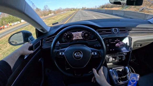 2019 Volkswagen Arteon SEL - POV Test Drive | 0-60 смотреть онлайн