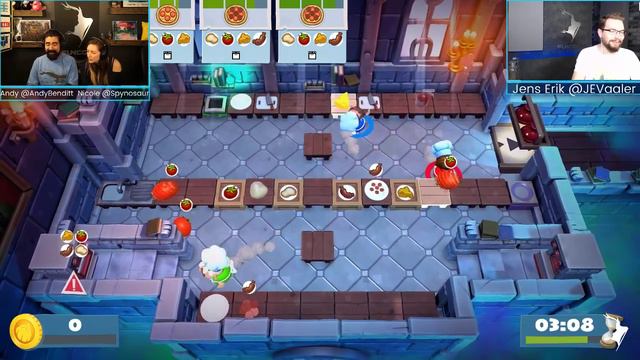 Funcom Variety Friday - Making More Delicious Meals in Overcooked 2! смотреть онлайн