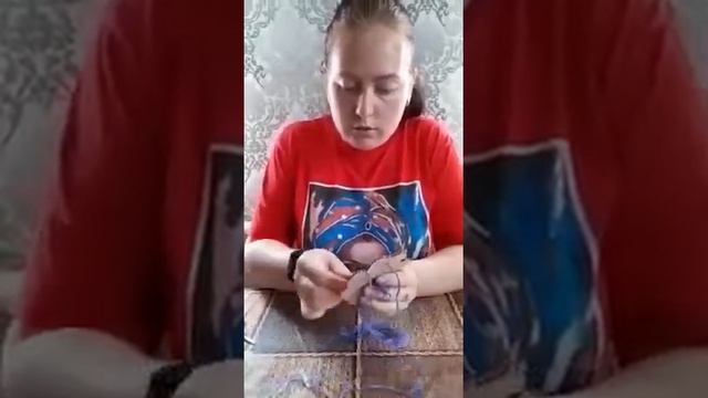 "Плетение пояса на ромашке"