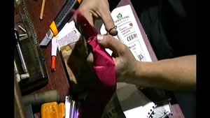 клеим ленту для гриндера