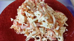 Салат Простой. Вкусный легкий салатик.