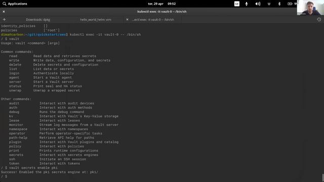 Snacka Kubernetes 210429 – Hantera secrets och certifikat med Vault смотреть онлайн