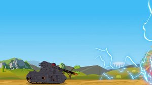 Левиафан против Броненосца - Мультики про Танки