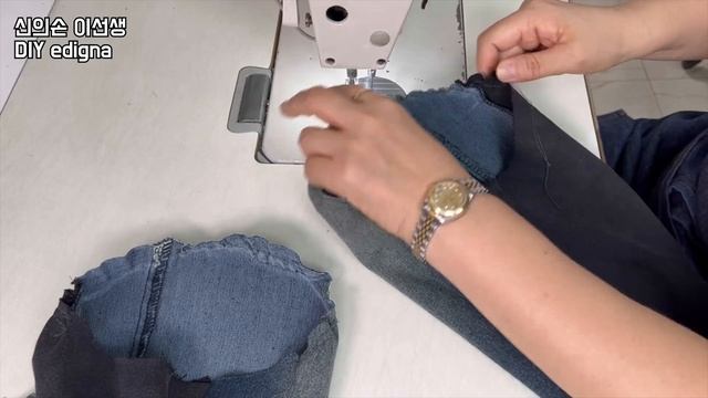 청바지는 조각도 버리지 마세요. | 명품이 되는 과정을 지켜보시죠. смотреть онлайн