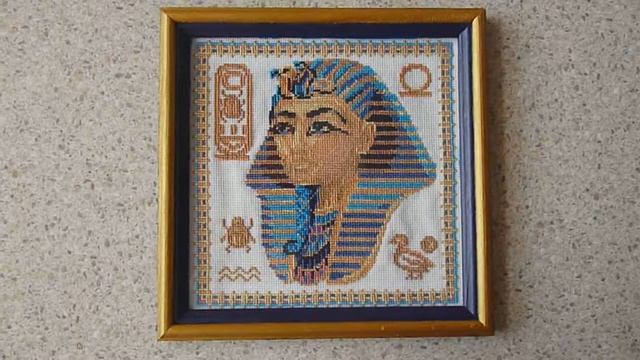 Красим рамку для вышивки. Бюджетный вариант оформления. смотреть онлайн