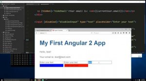 Learn Angular 2 From Beginner To Advanced - 12 - Templates and Components - Property Binding Part 2