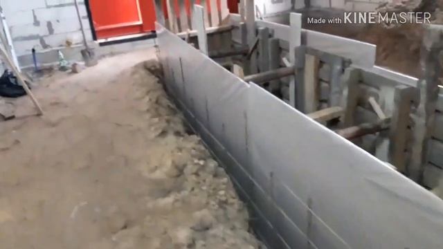 Смотровая Яма.В Гараже, своими руками , подготовка . Вязка арматуры. Монтаж опалубки .