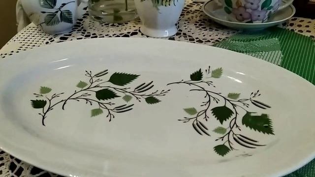 Фарфор СССР. Пасхальные мотивы на посуде.