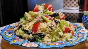 Сидим на ЭТОМ САЛАТЕ уже неделю и мяса не хотим! Знаменитый МАРОККАНСКИЙ САЛАТ с кускусом и овощами