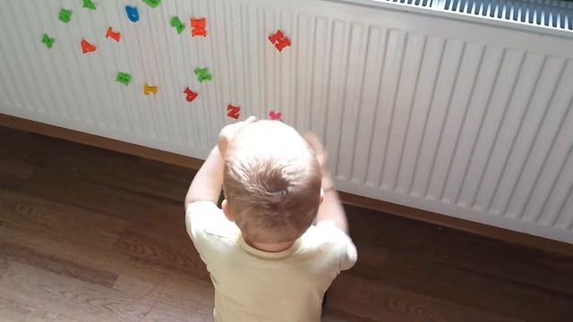 Магнитные буквы и цифры