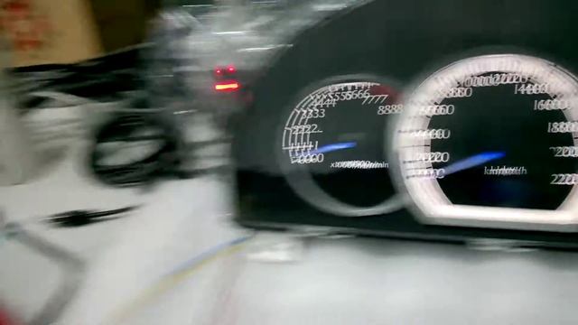 Пересвет приборки Chevrolet Lacetti: белые шкалы, синие стрелки смотреть онлайн