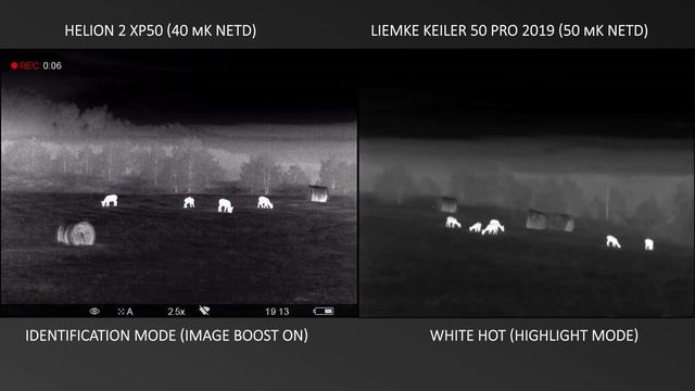 Сomparison of thermal imagers Helion 2 XP50 vs Infiray(IRAY) E6PRO V2 vs Liemke Keiler 50 PRO(2019) смотреть онлайн