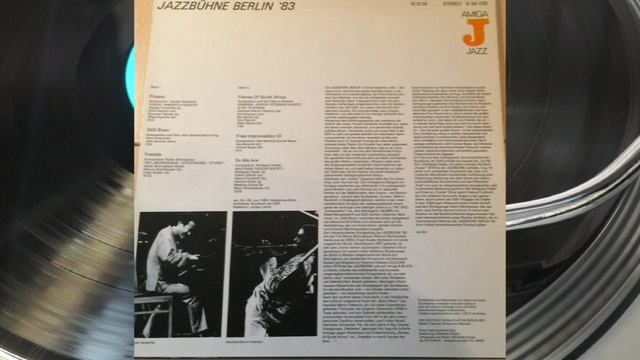 Karin Krog &John Surman–SAS Blues LP Various – Jazzbühne Berlin '83