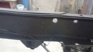 Реставрация / ремонт рамы Fuso сороконожка с КМУ