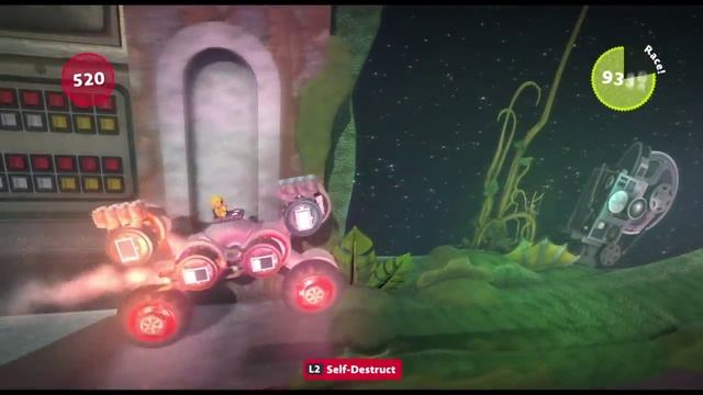 Contraption Challenge: The Wheel Deal BROKEN LittleBigPlanet 3 смотреть онлайн