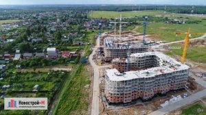 Город-событие «Лайково» от девелопера Urban Group (аэросъемка: июль 2017 г.)