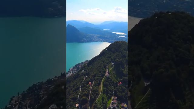 Озеро Лугано, Швейцария🇨🇭Geonews Planet 🌍