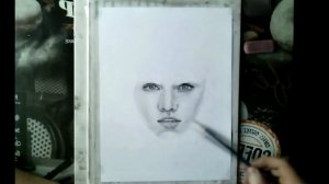 Рисунок карандашом портрет девушки