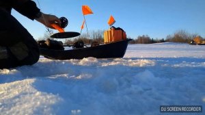 Поездка на пустынское с жерлицами.