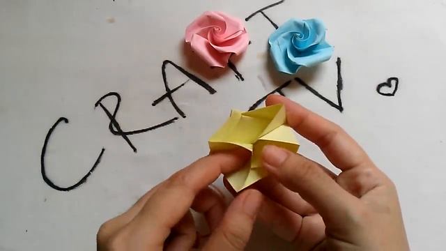 Origami Easy - Origami Flower Tutorial