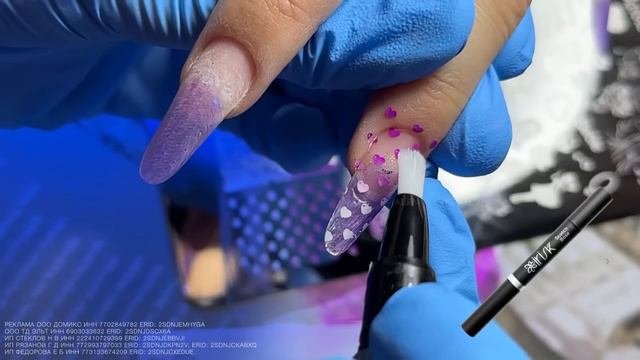 СТЕМПИНГ | ВТИРКА | КАК ДЕЛАТЬ КОРРЕКЦИЮ НА ГЕЛЕВЫЕ ТИПСЫ #аленалаврентьева #гелевыетипсы
