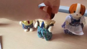 Sylvanian families. Новый набор Шифоновые собачки.