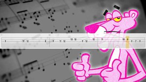 Pink Panther (Easy Guitar Tabs Tutorial Book)