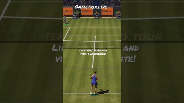 Karolina Pliskova Vs Ash Barty Tennis World Tour 2 Simulation