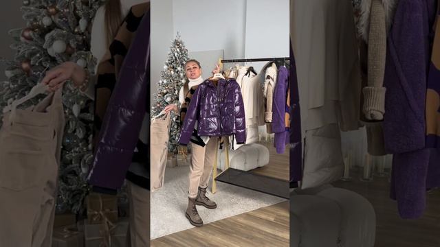 Готовые образы с брюками из вельвета. #брюки #джемпер #пуховик #женскаяодежда #тренды #стиль