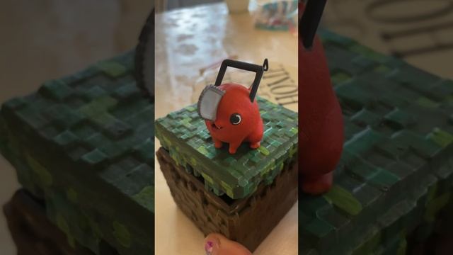 Красим фигурки ? /grass block box / stitch / pochita / scp foundation  #3dprinting  #3d #painting