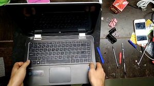 HP Pavilion G6 tpn q147 Разбор, Замена термопасты.