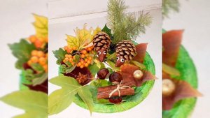 поделки из листьев. Осенние поделки из листьев своими руками.