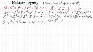 Сумма квадратов натуральных чисел