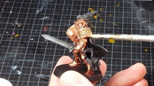 How to paint up Knight-Questor from WARHAMMER QUEST SILVER TOWER true metallic