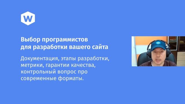 Как выбрать разработчиков для своего сайта? смотреть онлайн