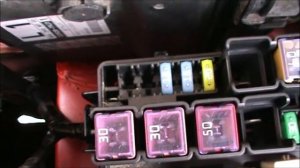 Suzuki SX4 2007 petrol fuses location how to use