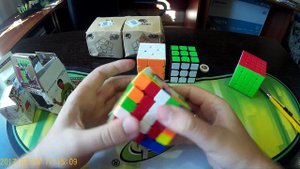 Unboxing №6 YuXin Megaminx, YuXin Cloud 5x5, FanXin Crazy HotWheels 3x3. Обзор головоломок