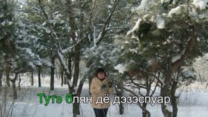 Tombe la neige (Караоке)