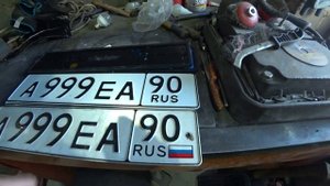 Госномер без триколора и отверстий под силиконовую рамку. #госномер #триколор #безотверстий