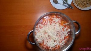 Вкусный БОРЩ С ФАСОЛЬЮ без мяса. Мой любимый рецепт борща!
