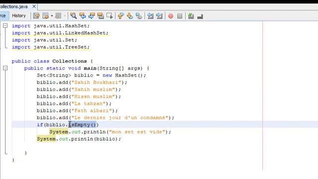 Java Cours 108 درس جافا Les Collections partie 5 Les Set ( Hashset LinkedHashSet TreeSet) смотреть онлайн