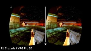 VRG Pro 3D Playing Zombie Shooter revenge, Gaming in VR