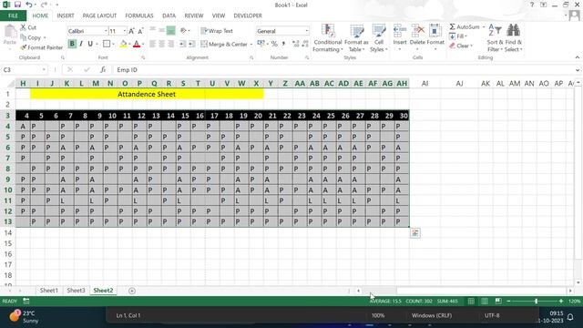 MS Excel Magic Trick || How Fill Multiple Blank Cells by one Click || Excel Magic Trick