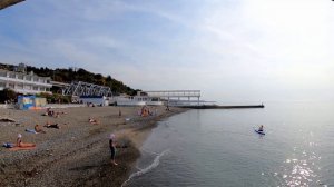 Хоста, пляж бриз в ноябре. ?ЛАЗАРЕВСКОЕ СЕГОДНЯ?ХОСТА